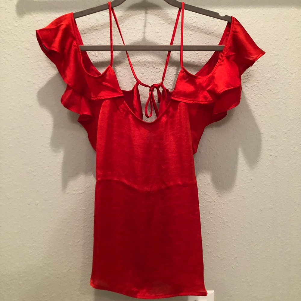 NWT BP Drape Ruffle Camisole - Picture 2 of 4
